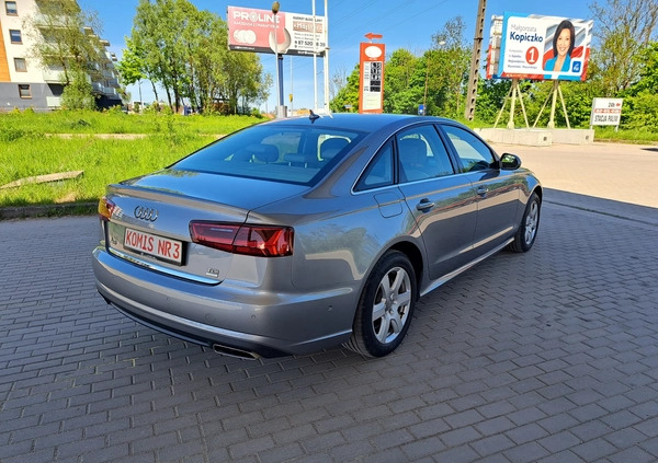 Audi A6 cena 78900 przebieg: 196000, rok produkcji 2015 z Gorlice małe 704